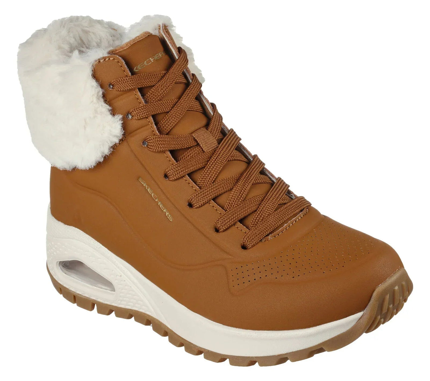 🇨🇭 Skechers Uno Rugged 🔥 Comfortable Winter Boot 🥶 🥾🧤 (Comfort & Elegance ✅)