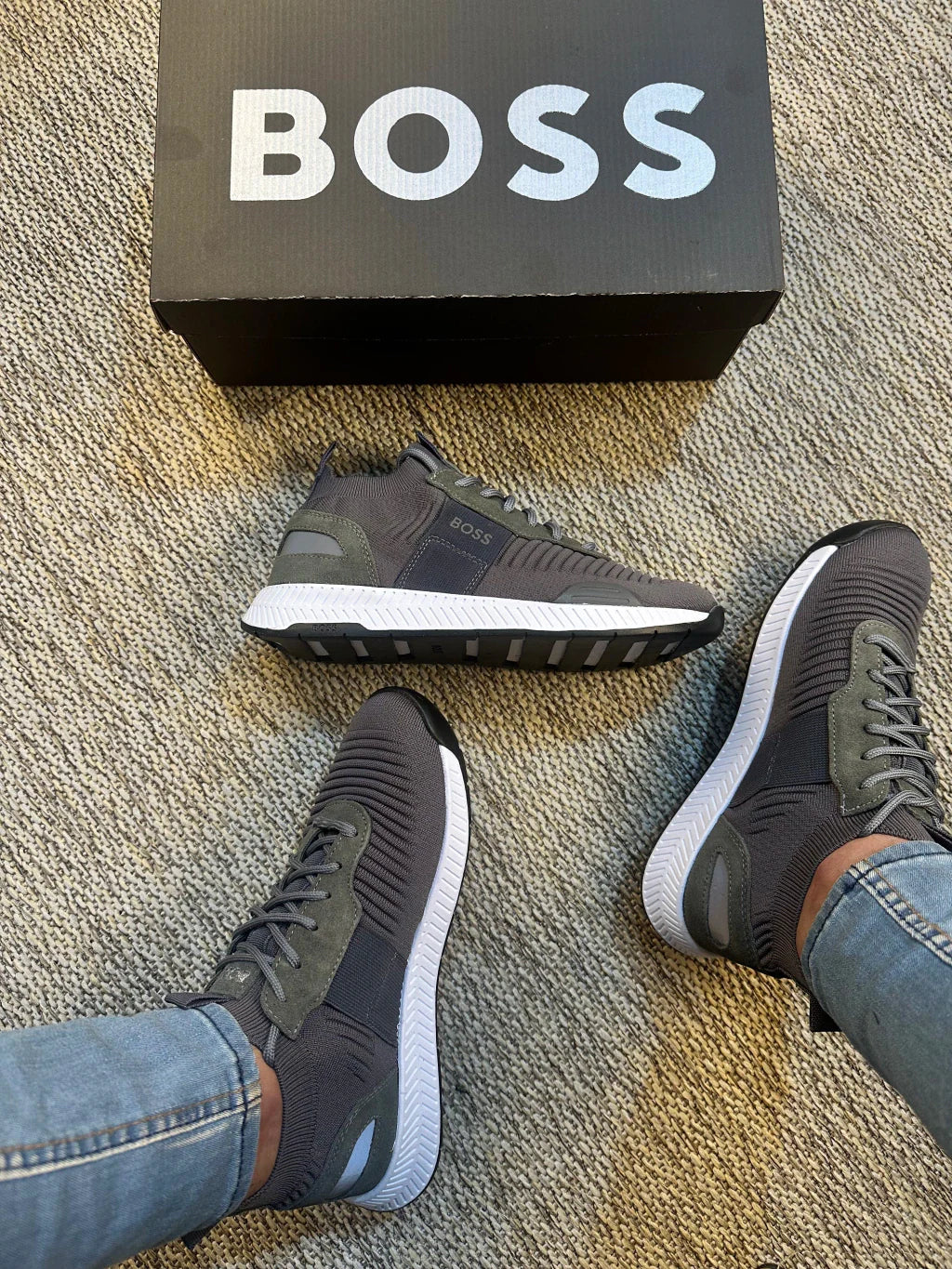 ✨ Erhöhen Sie Ihren Stil mit den Hugo Boss Titanium Sneakers 👟