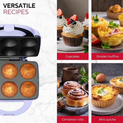 🧁 Schnelle Cupcakes Zuhause Backen – Holstein Cupcake Maker + GRATIS Rezeptbuch 📕 🎉