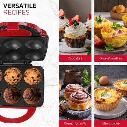 🧁 Schnelle Cupcakes Zuhause Backen – Holstein Cupcake Maker + GRATIS Rezeptbuch 📕 🎉